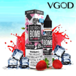Berry Bomb Strawberry Ice Saltnic By Vgod 30ml 25mg 50mg