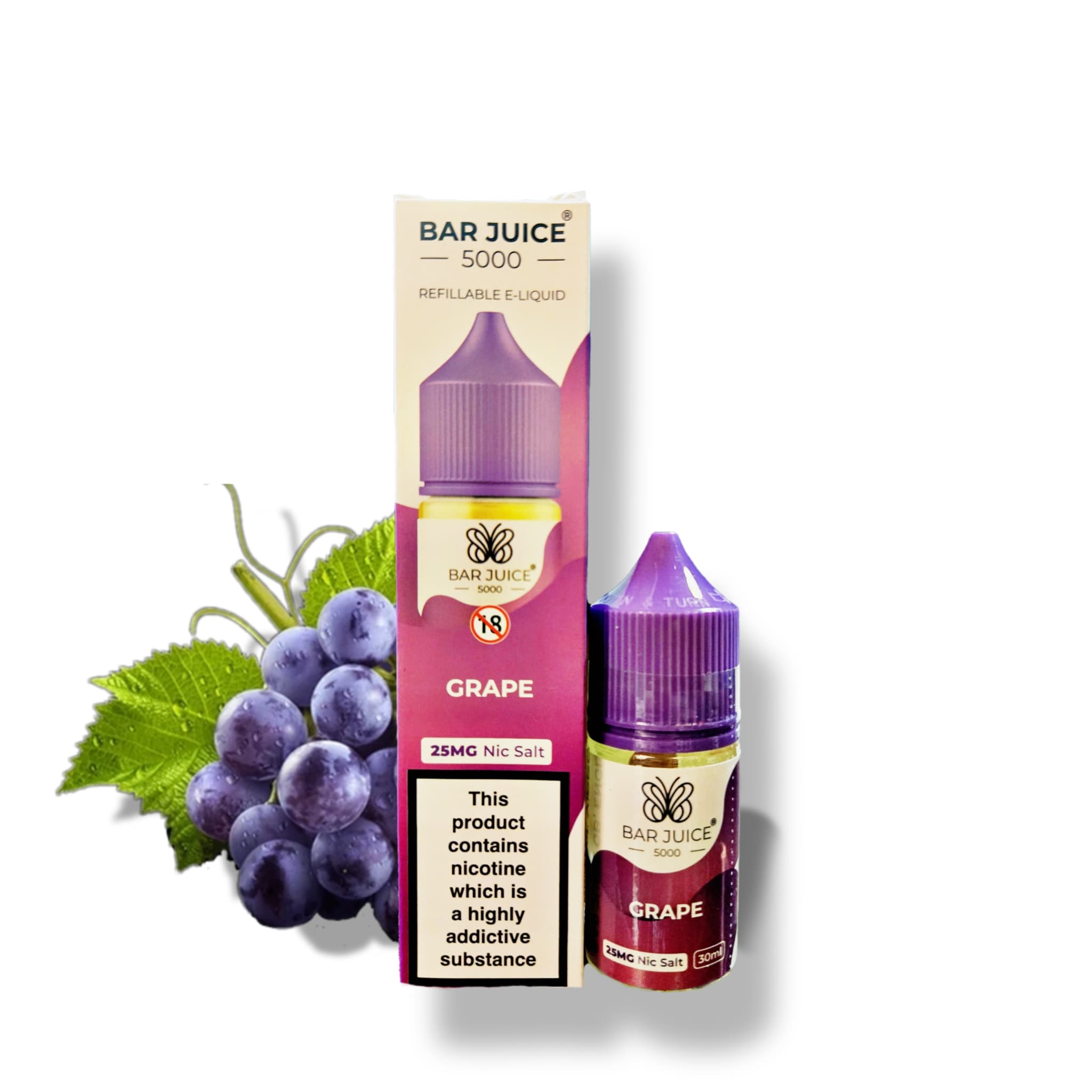 WhatsApp Image 2025-05-29 at 12.48.27 PM (2) BAR JUICE GRAPE NICSALT 30ML - Image 1