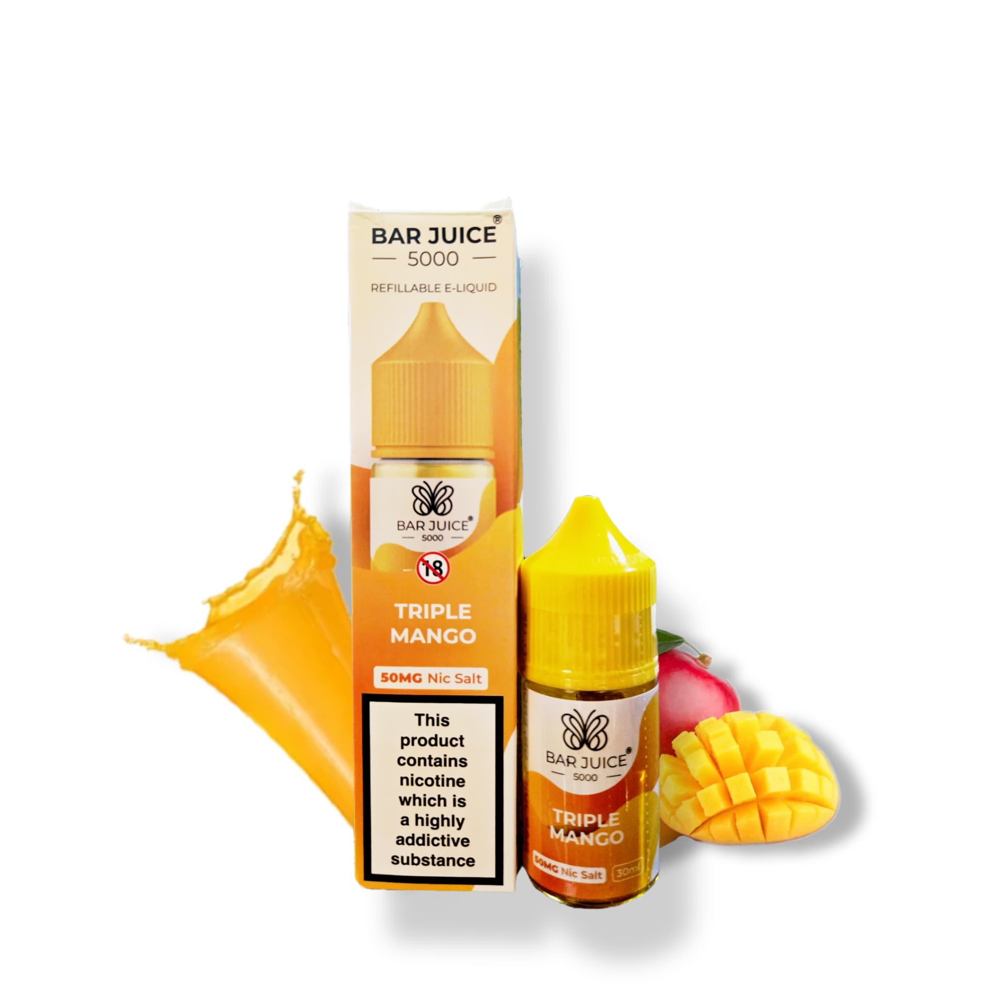 WhatsApp Image 2025-05-29 at 12.48.28 PM BAR JUICE TRIPLE MANGO NICSALT 30ML - Image 1