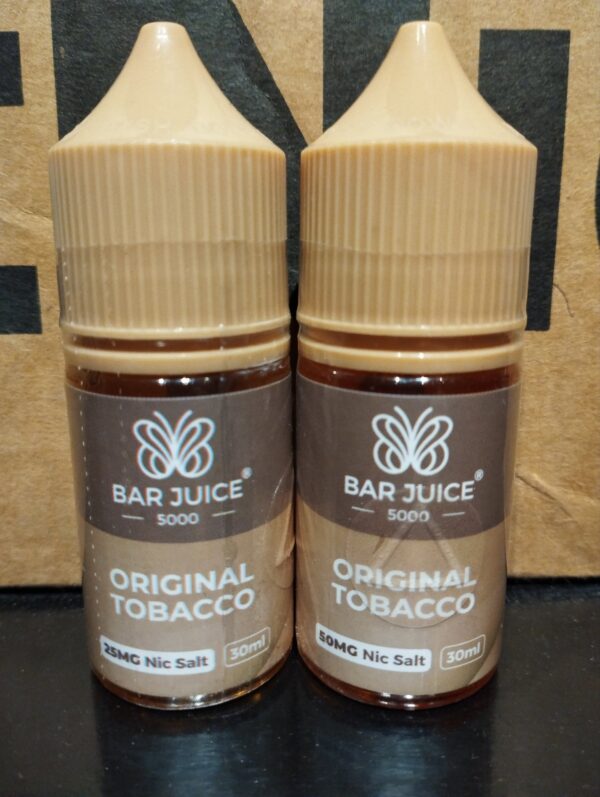 Bar Juice 5000 Original Tobacco Nicsalt 30ml
