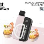 KILIGBAR 6K Puff Mango Strawberry Ice Cream Disposal Kit